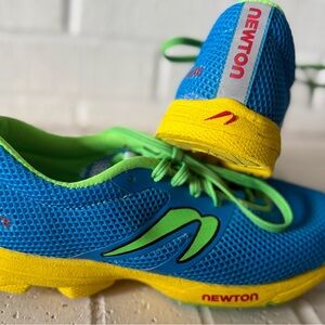 Newton Elite Women’s Size 7 Multicolored Blue and Yellow Running Shoes